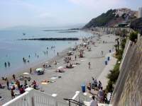 der Strand von Ceuta