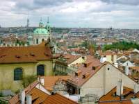 Prag vom alten Knigspalast aus gesehen