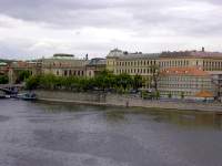 Blick von der Karlsbrcke in Prag